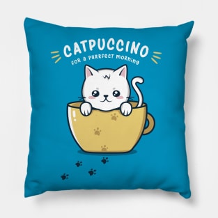 Catpuccino Pillow