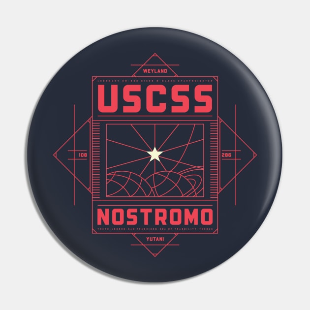 USCSS Nostromo Pin by BadBox