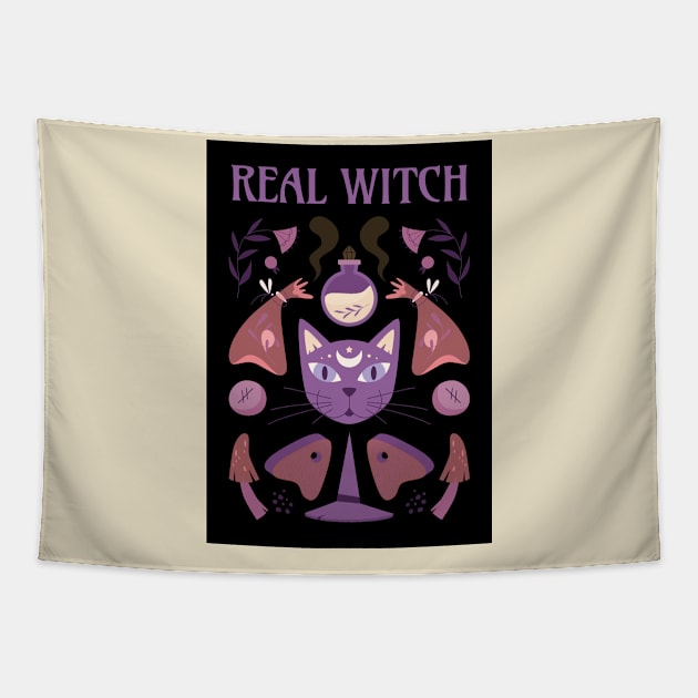 Real Witch Tapestry by Minxylynx4