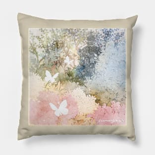 Winter Forest Butterfly Shrine Pillow