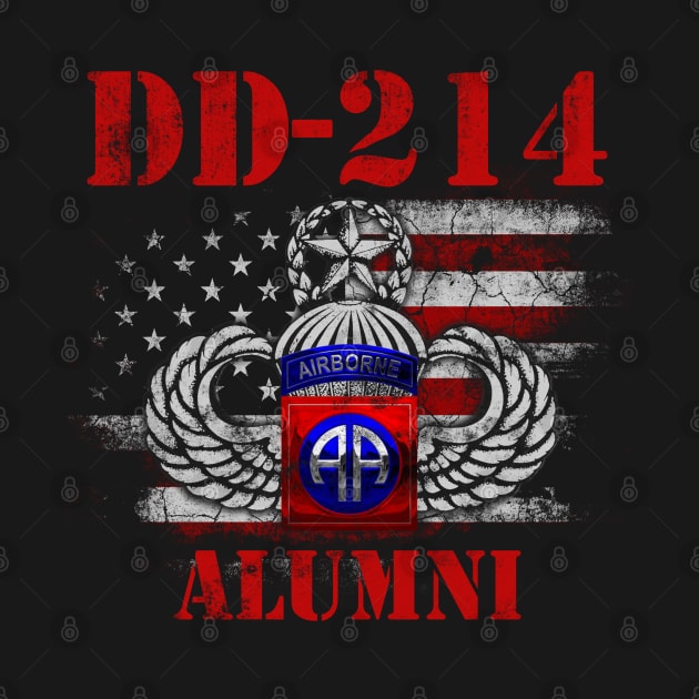 DD-214 US Army 82nd AIRBORNE Division Alumni - Veterans Day Gift by floridadori