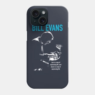 Bill Evans silhouette Phone Case