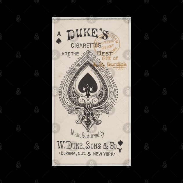 Ace of Spades Playing Card by EmoteYourself