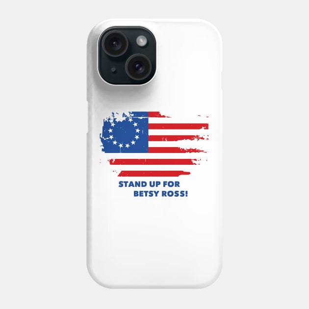 Betsy Ross Rush Limbaugh T Shirt Phone Case by WildZeal