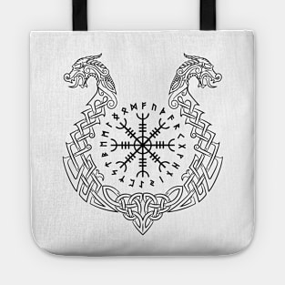 Helm of Awe (Ægishjálmr ) Symbol of Protection & Victory Tote