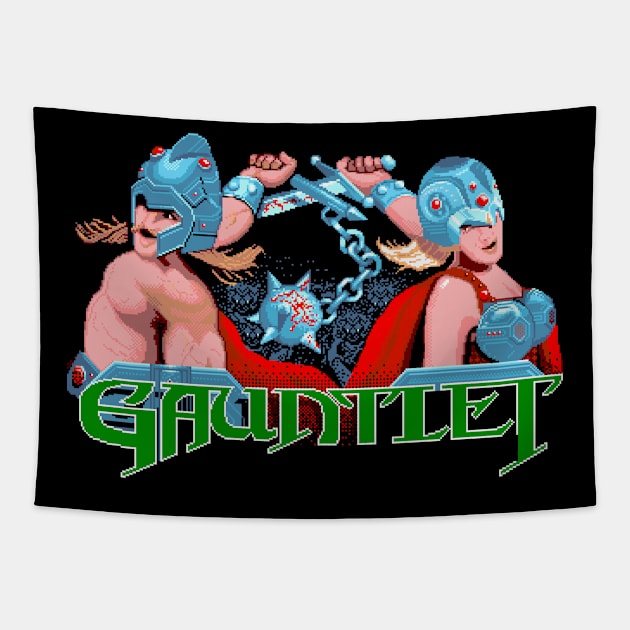 Gauntlet Tapestry by iloveamiga