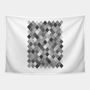 Harlequin Black and White Tapestry