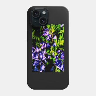 Bluebells in Sunlight Phone Case