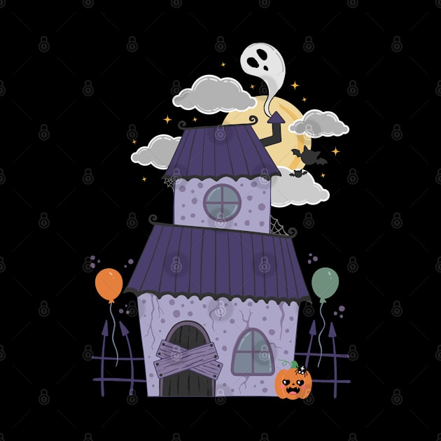 Kawaii Haunted House by Sasyall