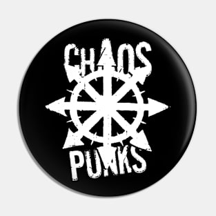 Chaos Star Symbol Anarcho Punks of Chaos Pin