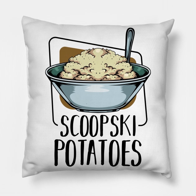 Potato Potatoes Pillow by Lumio Gifts