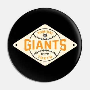 Yomiuri Tokyo Giants Diamond by Buck Tee Pin