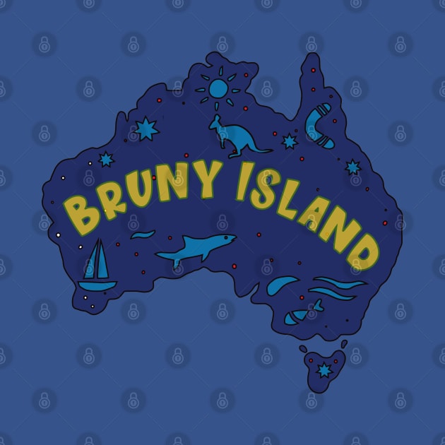 AUSSIE MAP BRUNY ISLAND by elsa-HD