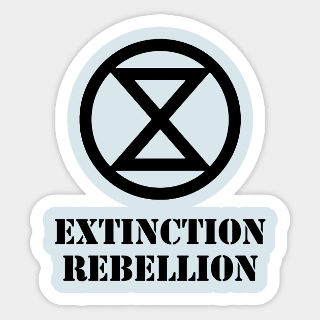 Extinction Rebellion - Cool Logo Campaign Protest Climate ...