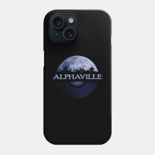 Alphaville blue moon vinyl Phone Case