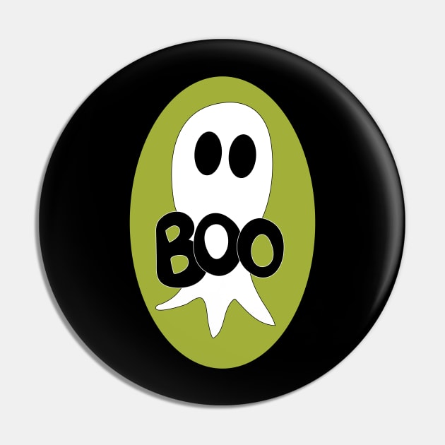 Cute Halloween ghost cartoon with BOO text Pin by Angel Dawn Design