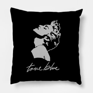 MADONNA 80S RETRO STYLE TRUE BLUE Pillow