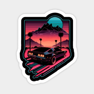 1980s Cyber Summer's Night Rider by gnarly Magnet