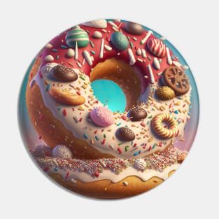 Jummy christmas donuts Pin