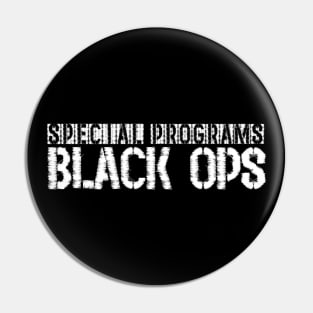 Black Ops patch v.1 Pin