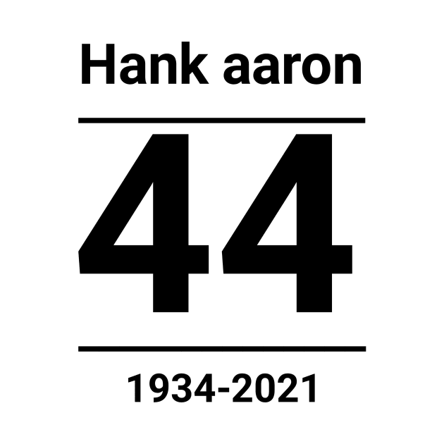 Hank aaron 1934-2021 by aboss