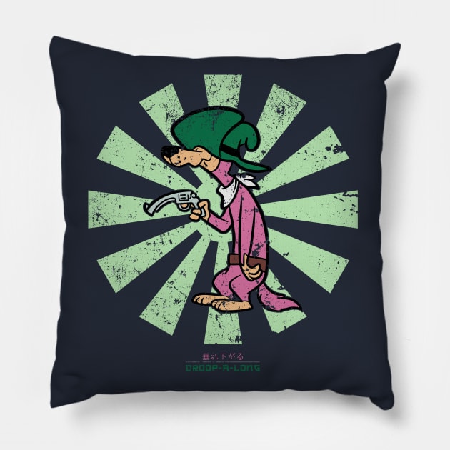 Droop A Long Retro Japanese Pillow by Nova5