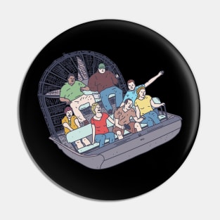 Airboat - Waterboat - Florida Everglades Pin