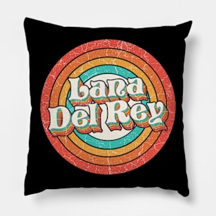 Lana Proud Name - Vintage Grunge Style Pillow