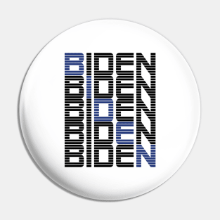 BIDEN text stacks Pin