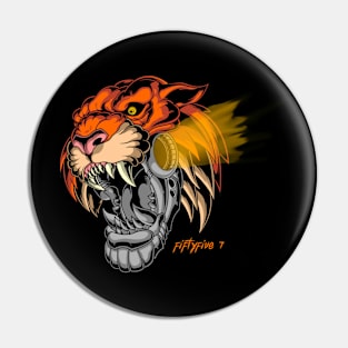 Robo Tiger Pin