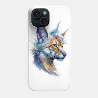 Fantasia in Fur: The Colorful Carnivore Phone Case