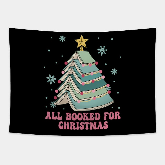 All booked for christmas Tapestry by JanaeLarson