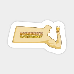 Massachusetts Craft Beer Community Magnet