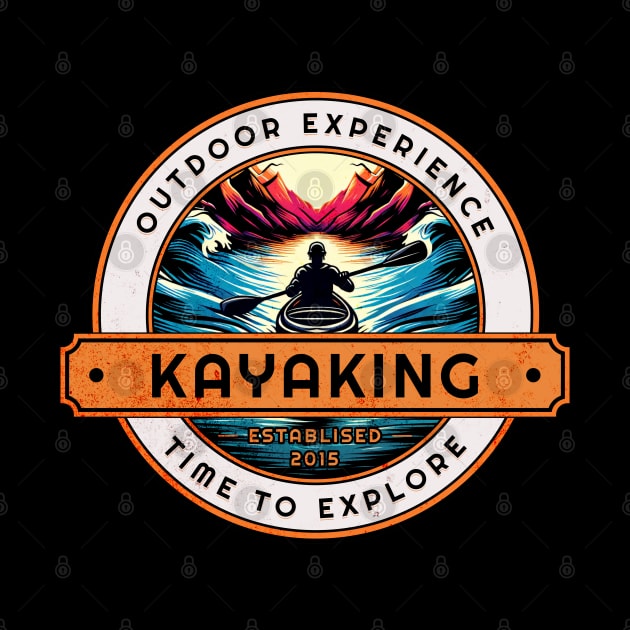 Outdoor Experience Kayaking Design by Miami Neon Designs