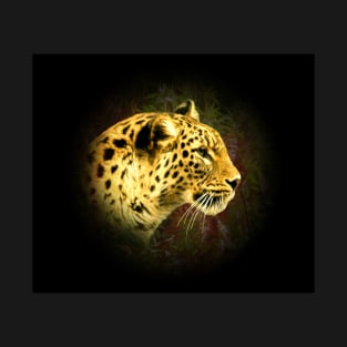 Leopard portrait T-Shirt