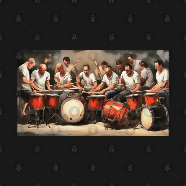 Twelve Drummers The Apostles Creed by taiche