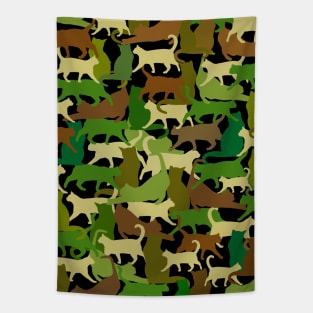 Cat Camo Tapestry