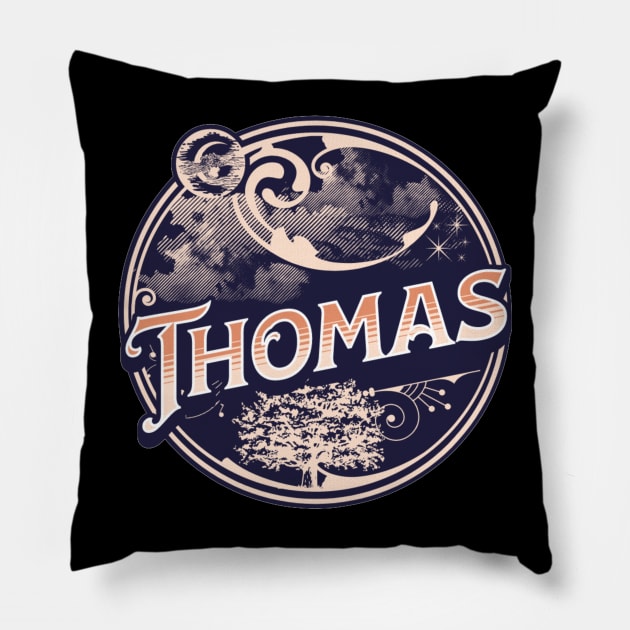 Thomas Name Tshirt Pillow by Renata's
