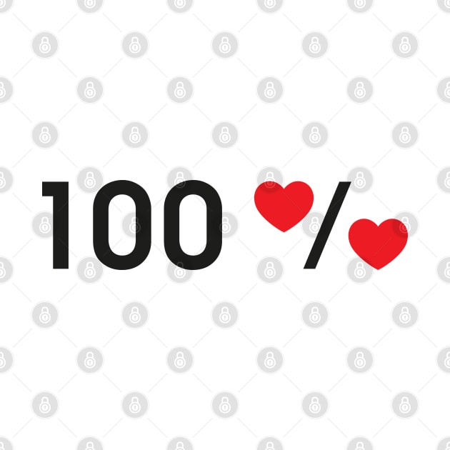 100 % love by kindsouldesign