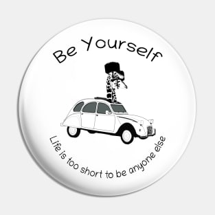 Be Yourself Pin