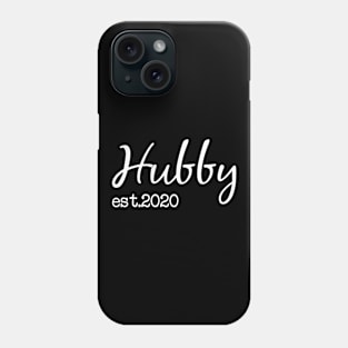 Hubby Est.2020 Phone Case