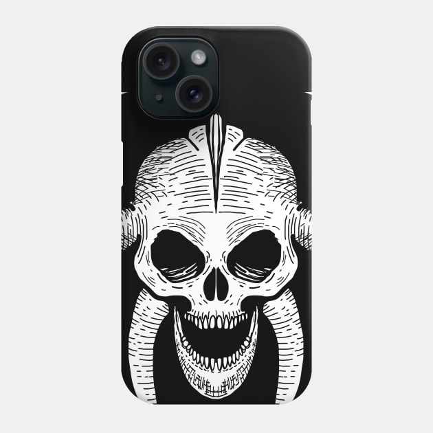 Skull Throne Phone Case by DeathAnarchy