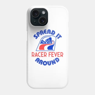 Defunct Indianapolis Racers 'Racer Fever' Hockey Team Phone Case