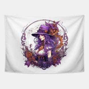 Steampunk Witch #2 Tapestry