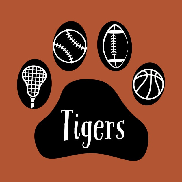 Tigers sports paw by Dragon Shenanigans