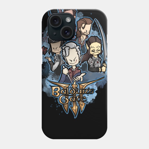 baldurs gate 3 Phone Case by ArryDesign