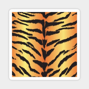 Tiger Skin Pattern Magnet