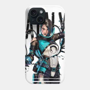 Apex legends Catalyst middle black Phone Case