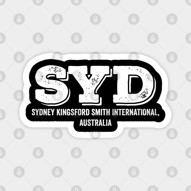 SYD Sydney Kingsford Smith International Australia Airport Code Magnet by VFR Zone