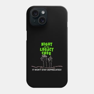 Night of the Legacy Code Nerdy Halloween Horror Phone Case